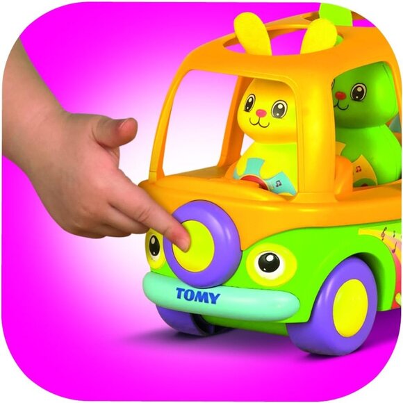New in Box Tomy  Sing to Learn Bunny Bus-Number, Color and Name for 18 Months + - Picture 7 of 14